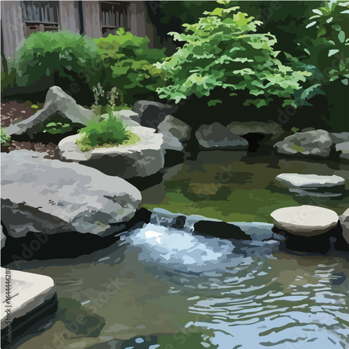 Zen Garden Waterscape