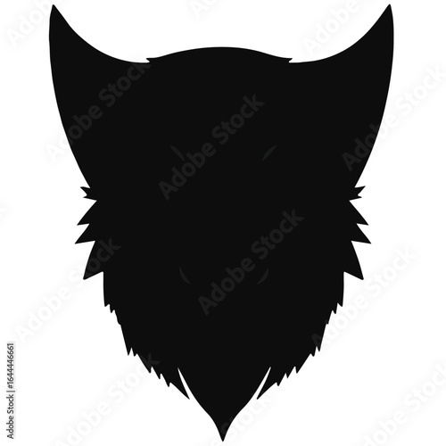 Black Wolverine Vector Art