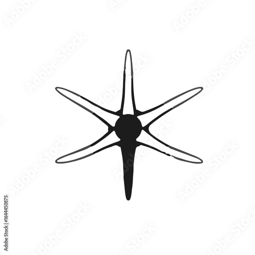 Black Octopus Marine Creature