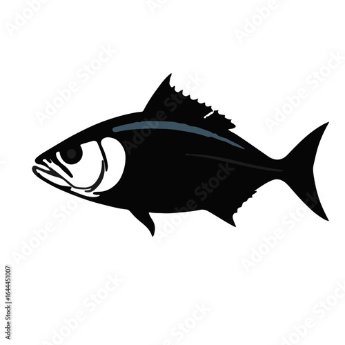 Black and White Tuna Animal