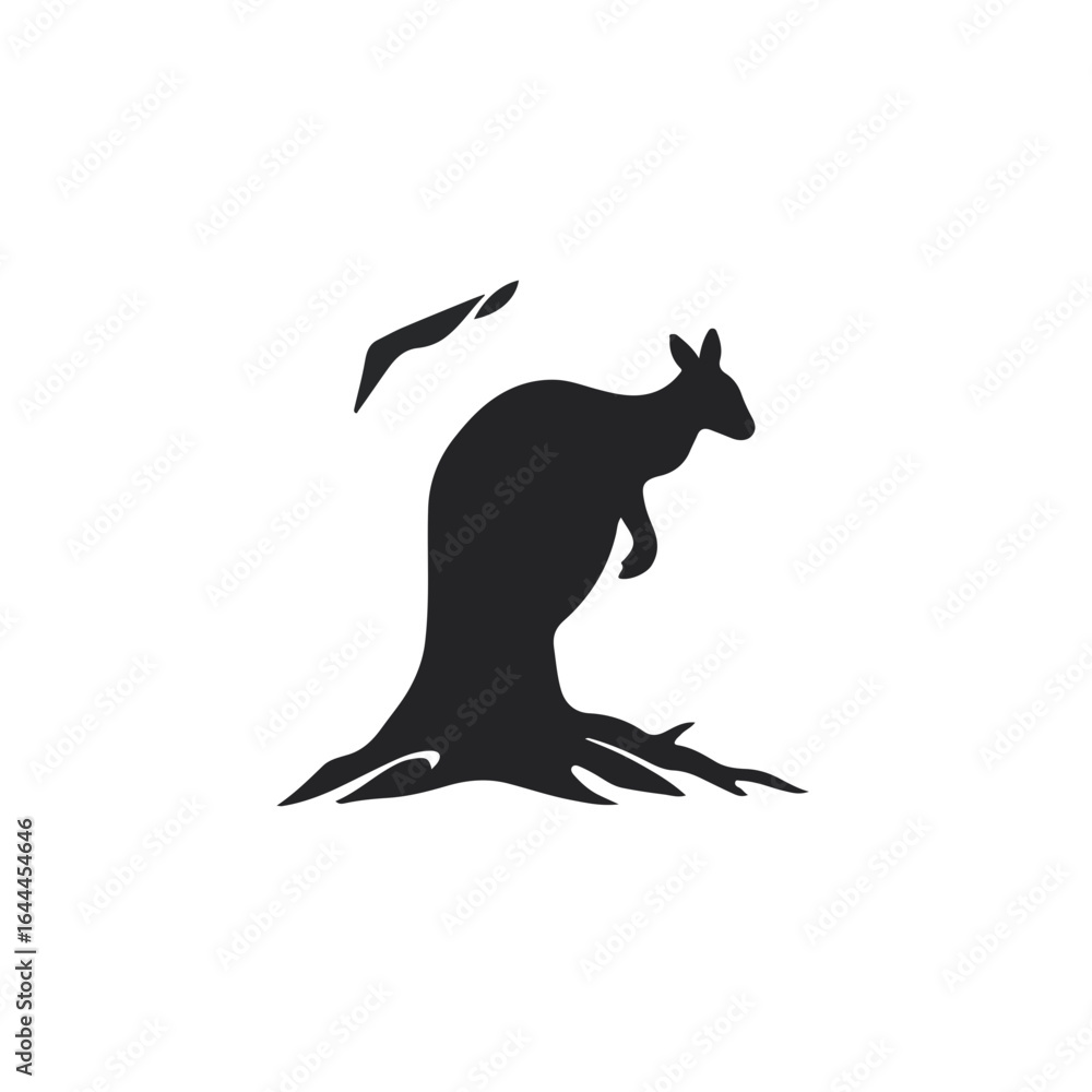 Fototapeta premium Black Tree Kangaroo