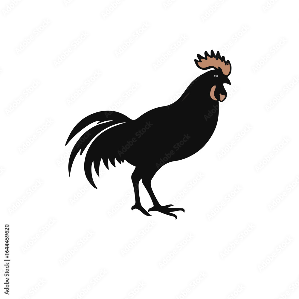 Fototapeta premium Black Cockle Animal Icon
