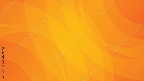 Abstract orange and red gradient geometric shape circle and triangle background. Modern futuristic background