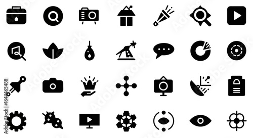 Flat line business and finance icon set in pastel colors, ideal for web, apps, infographics, and presentations, featuring money, banking, marketing, and productivity concepts