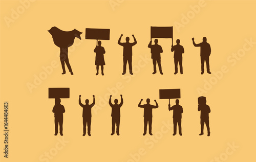 "Voices in the Shadows: A Silhouette of Protest"

"United in Silence: The Power of Collective Dissent