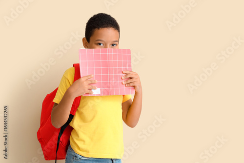 Little African-American boy...