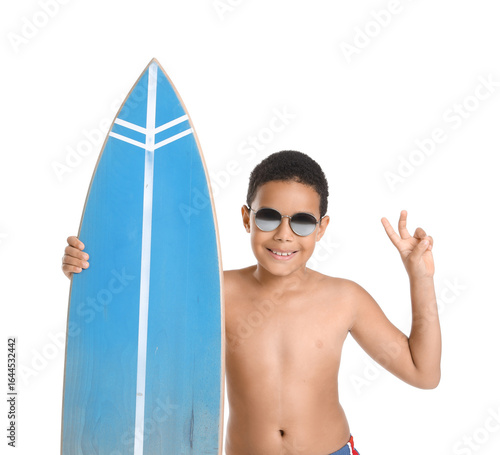 Cute little African-America...