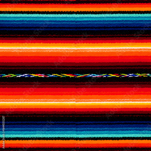 Glitch Stripe Background with Vibrant Horizontal Lines — Red, Orange and Blue Bands on Black, Distorted Central Stripe; Dynamic Abstract for Wallpaper, Posters and Web Design