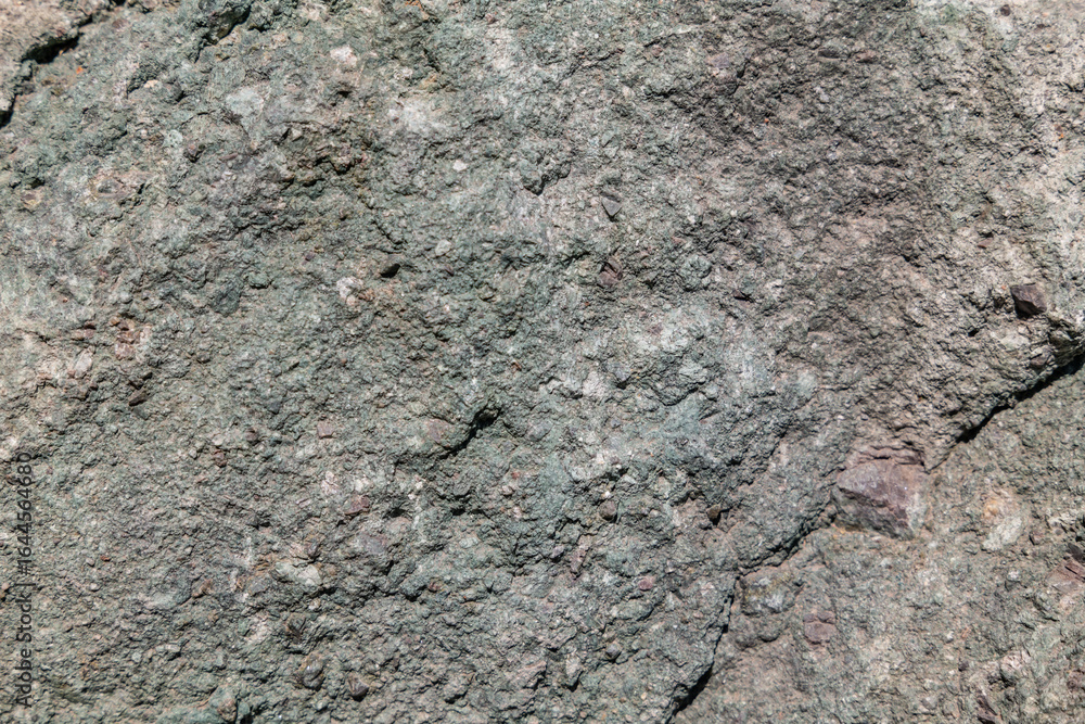 Naklejka premium Volcanic Rocks / Dacite - rhyolite. Chalone Creek.Old Pinnacles Trail, Pinnacles National Park, California. Gabilan Range / California Coast Ranges System. 
