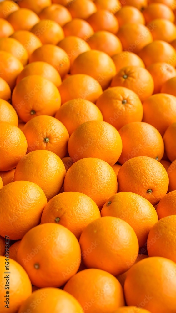 Close-up view of many oranges Close-up view of many oranges