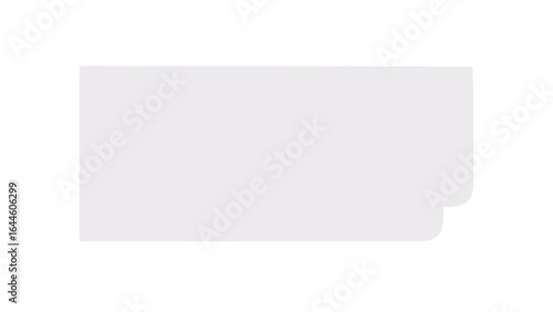 White rectangle shape graphic design element for web design and presentation background use cases online now