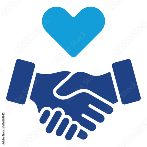 Care Solid Glyph Icon Element For Design