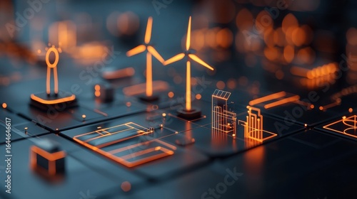 Sustainable energy efficiency in smart grids future cityscape