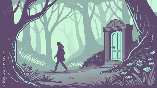 Forest door