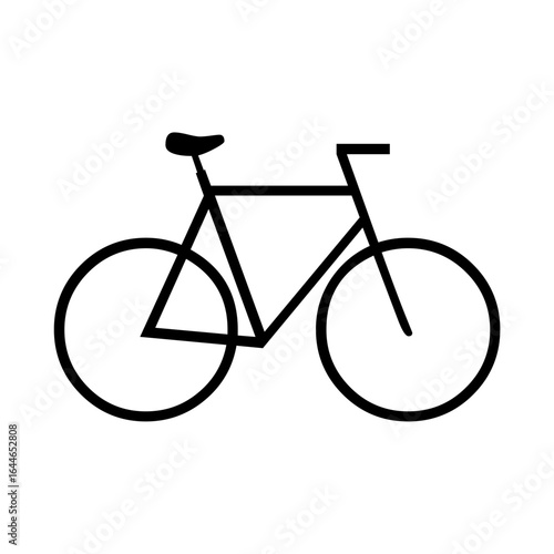 bycicle icon vector art illustration