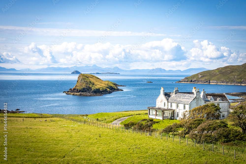 Φωτογραφία coastline near duntulm castle, isle of skye, skye, hebrides, highlands, scotland