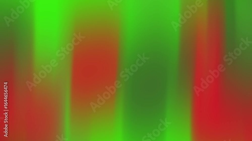 Vibrant abstract background with flowing red and green colors creating a festive atmosphere