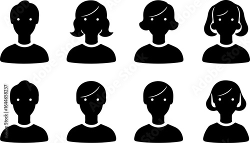 Business Team and Group Silhouettes Bundle
