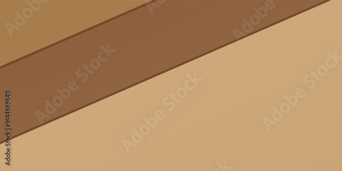Abstract 3D minimalist brown texture background with three vertical. camel and chocolate brown. This seamless pattern offers a modern and neutral tone for creative projects.