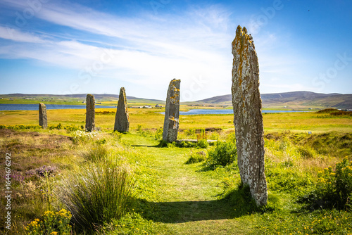ring of brodgar, standing stones, stone circle, orkneys, orkney islands, scotland, unesco, world heritage