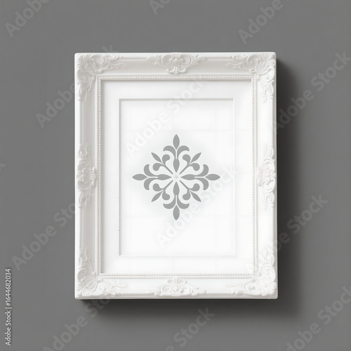 vintage frame on a wall