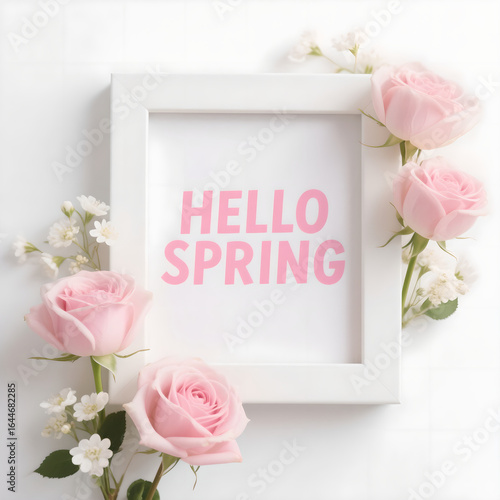 happy birthday card with roses