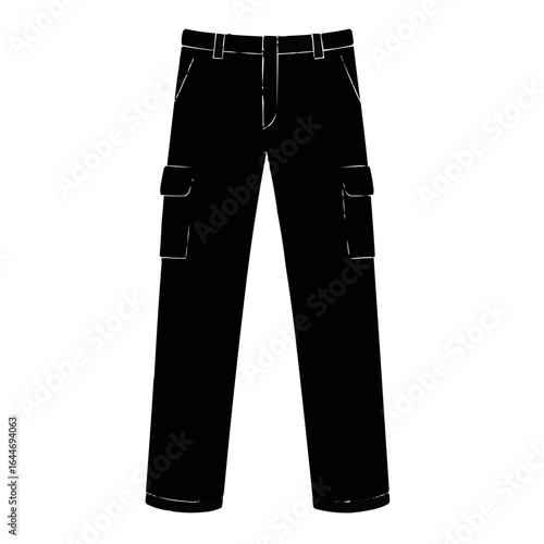 jeans isolated on white background