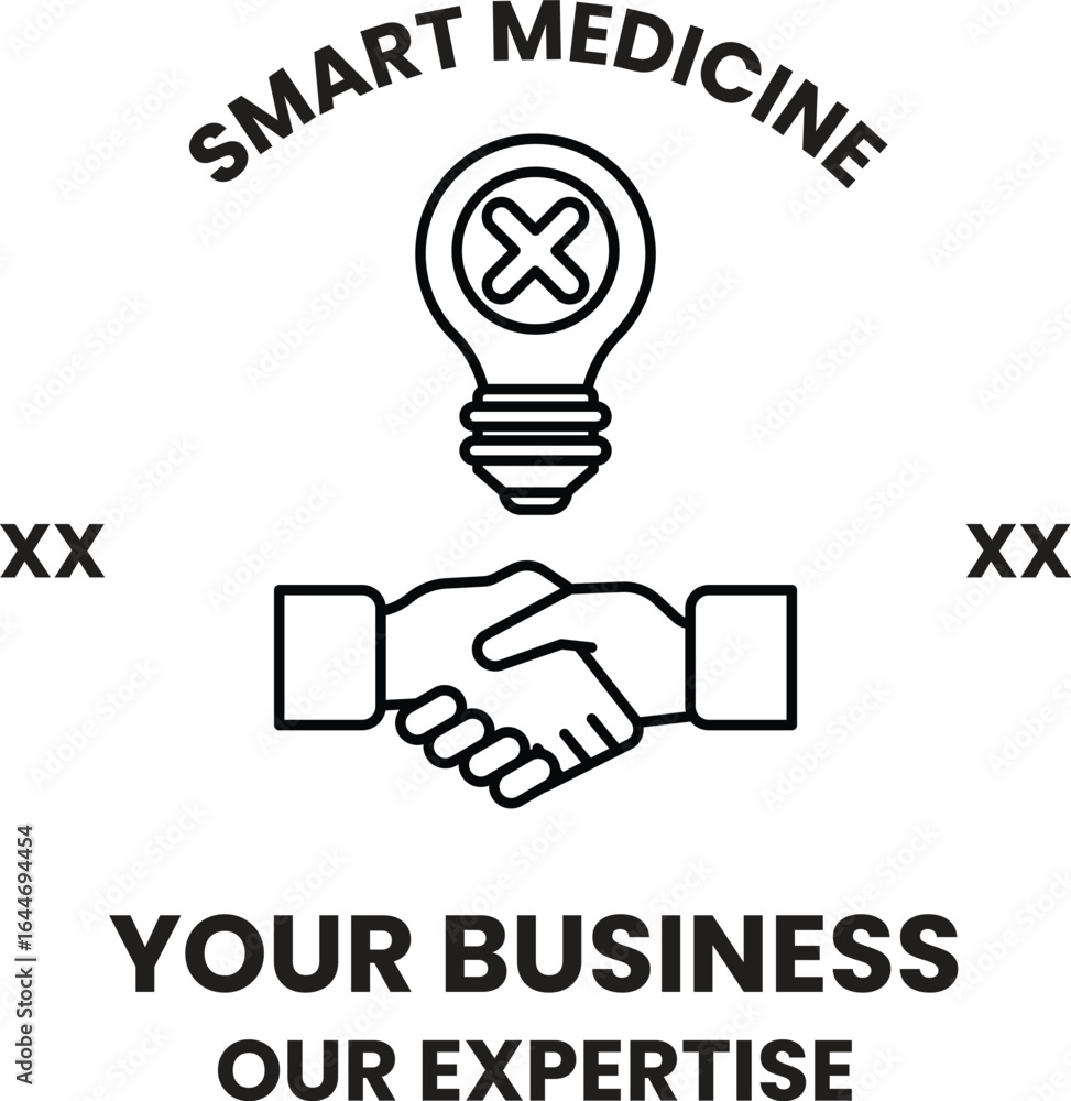 A business logo for Smart Medicine A business logo for Smart Medicine