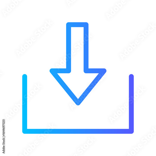 download gradient icon