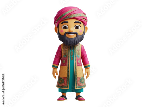 3d people vector sticker emoji