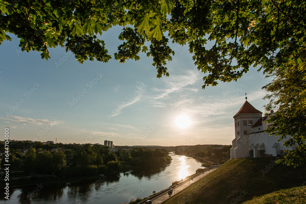 Fototapeta premium church on the river
