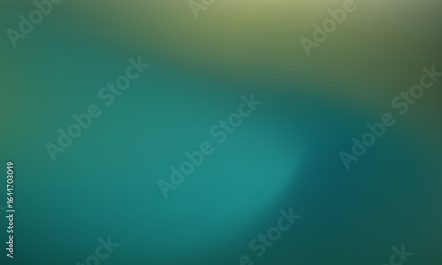 Abstract teal and green gradient with subtle light effects suggesting a serene and natural ambiance