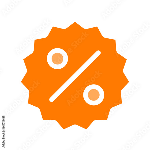 discount orange icon