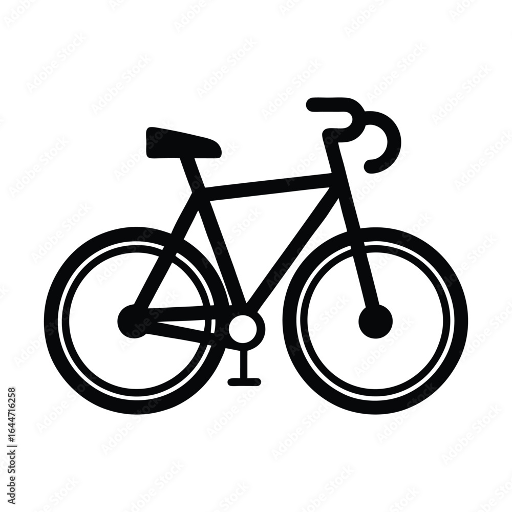 Fototapeta premium bicycle icon vector illustration