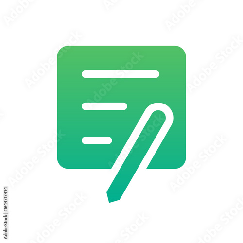 description gradient icon