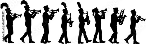 Rhythms of Expression: From Brass to Beats" vector