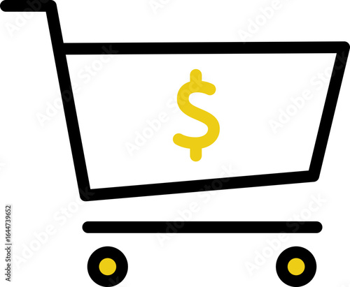 Shopping Cart Outline Icon