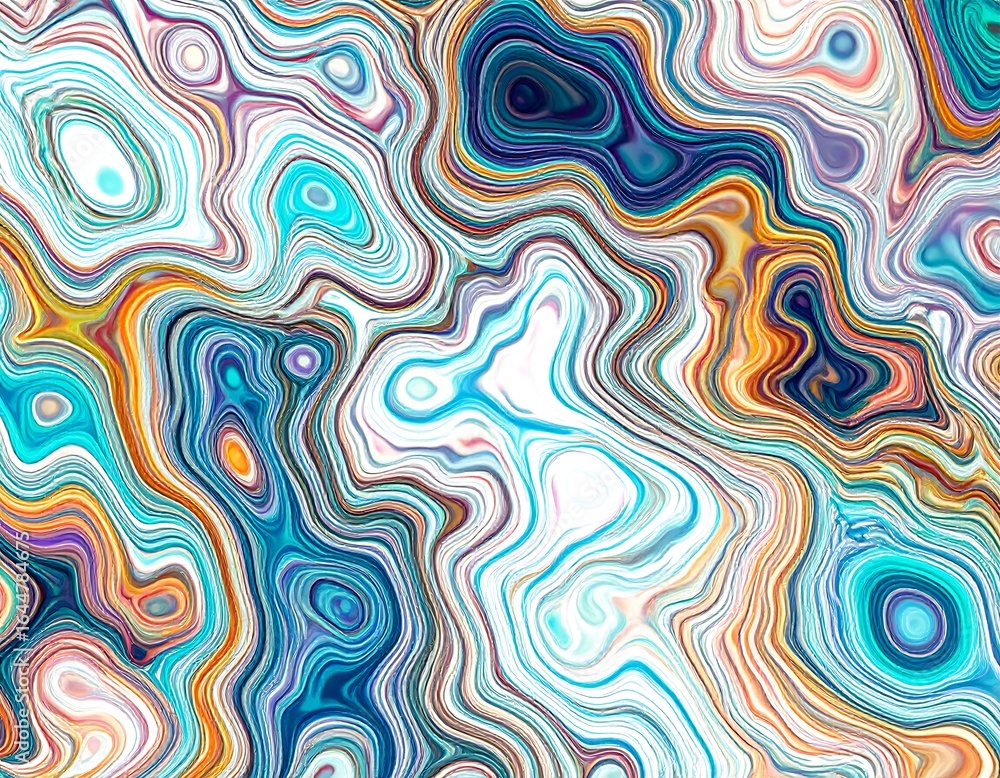 Abstract swirling marbled pattern Abstract swirling marbled pattern
