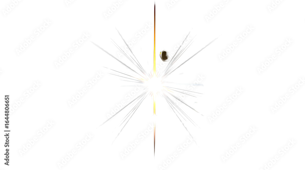 Obraz premium Abstract Burst of Light: A captivating display of dynamic energy with bright rays, the focal point bursts forth a dazzling explosion in a visually stunning representation of sheer power.