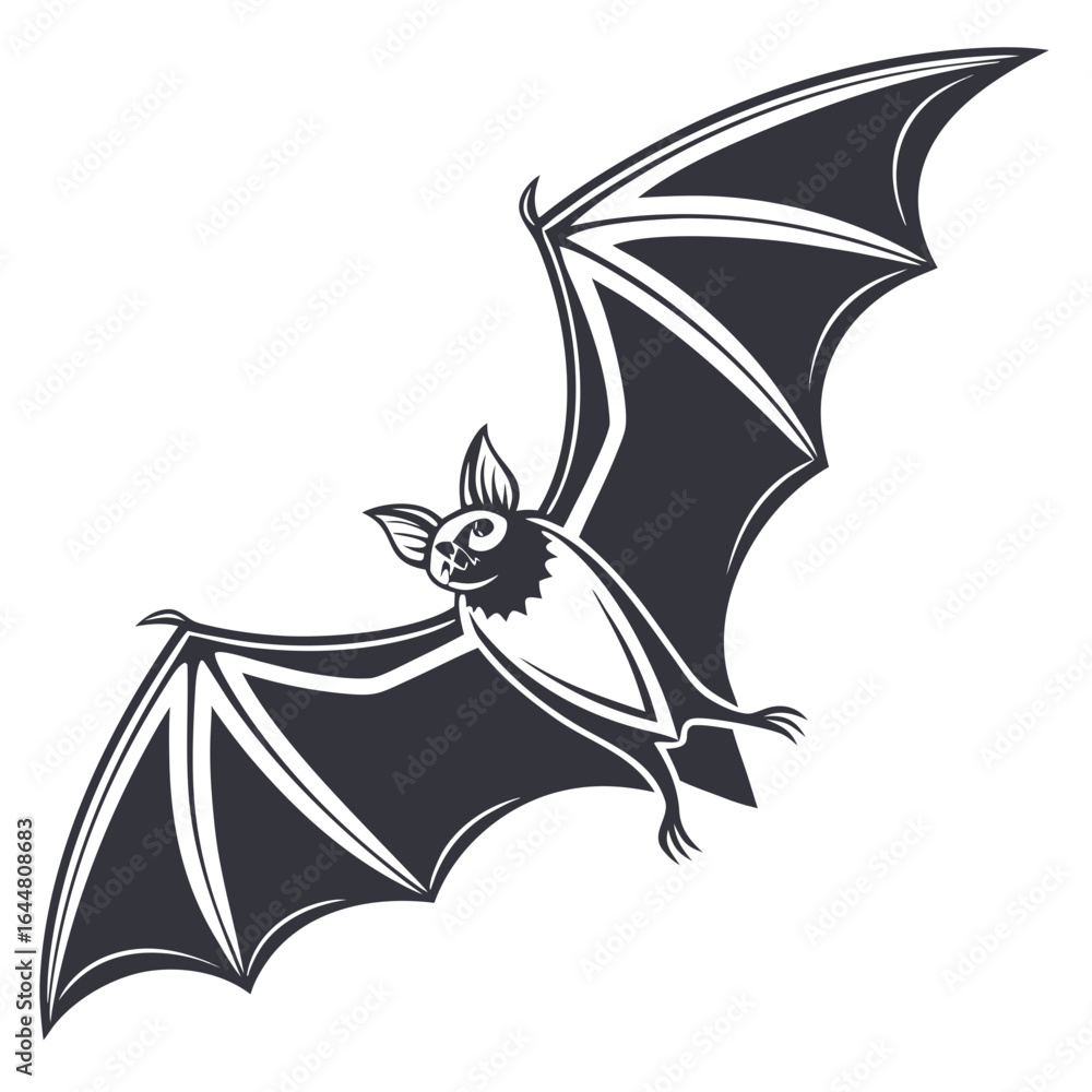 Fototapeta premium bat and umbrella