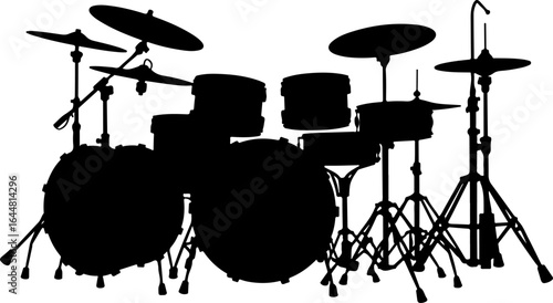 "The Rhythm of Drums" drum kit, drums, drum set, vector