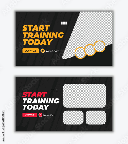 Powerful Gym and Fitness Thumbnail Design Ideas to Attract More Views and Clients