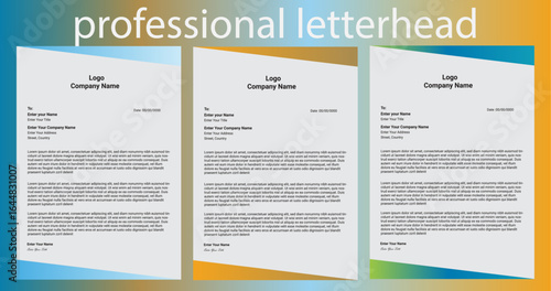 Creative Corporate Latter head design