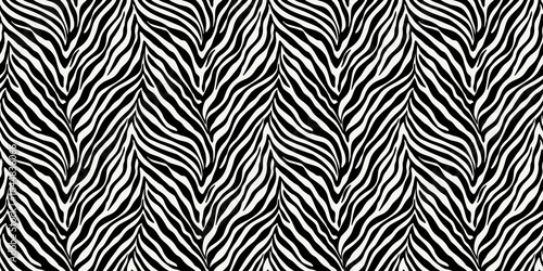 zebra skin seamless pattern