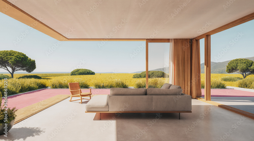 Fototapeta premium modern living room