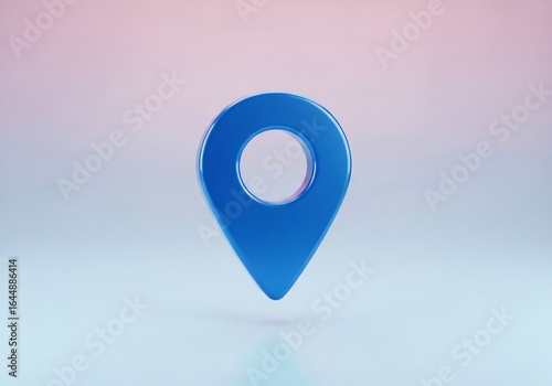 Free Download 3D location icon, map, pointer - GFXLoad