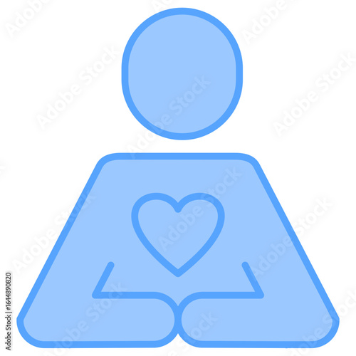 Self Love Blue Icon