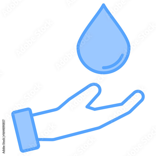Drop Blue Icon
