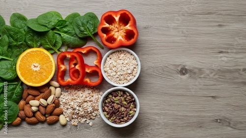 Wallpaper Mural Fresh Healthy Food Animation Torontodigital.ca