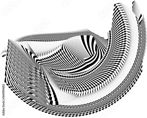op art modern background